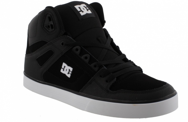 DC Shoes PURE HIGH-TOP WC BLW BLACK/BLACK/WHITE